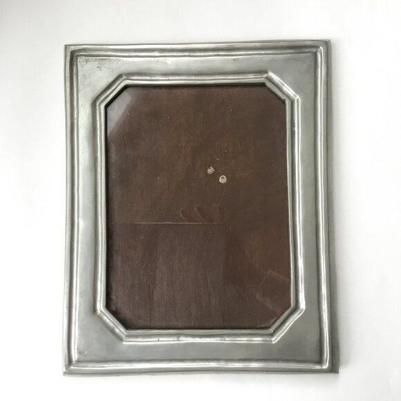 De Campos De Quevedo Portugal Pewter Wooden Photo Frame - Picture 1 of 15